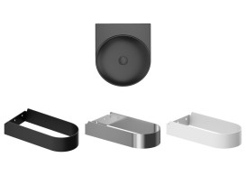 Раковина для ванной Ravak Yard 400 40,5х50 см керамика черный матовый XJX0D040000