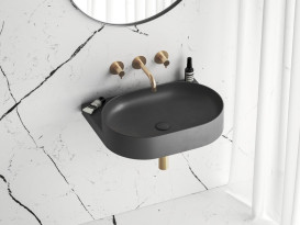 Раковина для ванної Ravak Yard 600 60,5х50 см кераміка антрацит XJX03060000