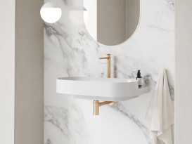 Раковина для ванної кімнати Ravak Yard 800 80,5х50 см кераміка білий матовий XJX0E280001