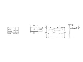 Раковина для ванної кімнати Roca Gap 60х37 см сантехнічна кераміка білий A3270Y2000
