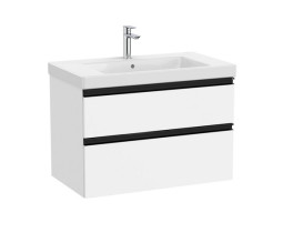 Раковина для ванної кімнати Roca Gap 80х46 см сантехнічна кераміка білий A3270M0004