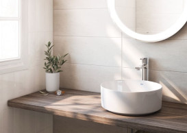 Раковина для ванної Roca Inspira ⌀37 см Fineceramic® білий матовий A327523620