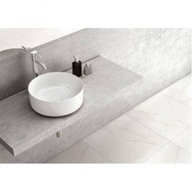 Раковина для ванної Roca Inspira Round 37х37 см з керамічної декоративною кришкою донного клапана A32752R000