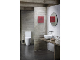 Раковина для ванной Roca Ohtake ⌀38 см Fineceramic® белый матовый A327A15620