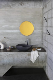 Раковина для ванной Roca Ohtake 55х38,5 см Fineceramic® черный матовый A327A13080