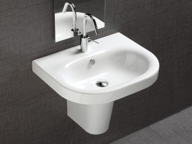 Раковина для ванной с одним отверстием подвесная Hatria DAYTIME 62х50 см Y0YT01