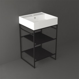 Раковина для ванной Simas Agile подвесная/накладная 51х46 см фаянс белый AG51