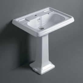 Раковина для ванної Simas Arcade підвісна 73х54 см фаянс білий AR 854