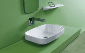 Раковина для ванной Simas Baden Baden накладная 60х38 см фаянс белый BB 11