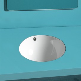 Раковина для ванной Simas Blanco под столешницу Ø42,5 см фаянс белый S 54