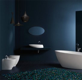 Раковина для ванної Simas Bohemien накладна 76х46 см фаянс білий BO 12