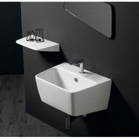 Раковина для ванной Simas Degrade подвесная 60х45 см фаянс белый DE 13