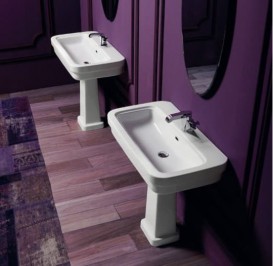 Раковина для ванной Simas Evolution на пьедестал 90х50 см фаянс белый EVO12