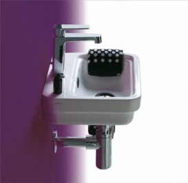 Раковина для ванної Simas Evolution підвісна 34х31 см фаянс білий EVO14