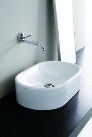 Раковина для ванной Simas Flow накладная 52х32 см фаянс белый FL 13