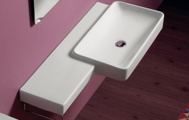 Раковина для ванной Simas Flow подвесная 115х50 см фаянс белый FL 03