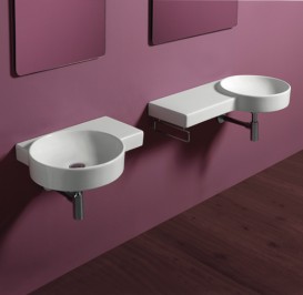 Раковина для ванной Simas Flow подвесная 87х49,5 см фаянс белый FL 05