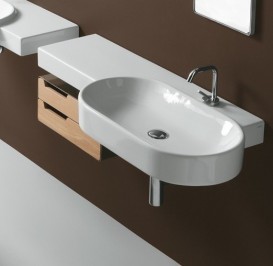 Раковина для ванної Simas Flow підвісна 115х50 см фаянс білий FL 22