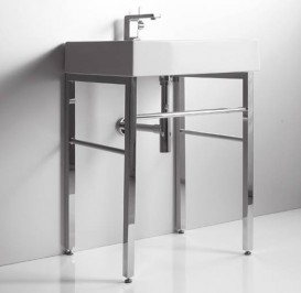 Раковина для ванної Simas Frozen накладна 61х50,5 см фаянс білий U 60