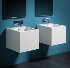 Раковина для ванной Simas Frozen подвесная 50,5х50 см фаянс белый FZ 13