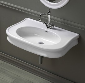 Раковина для ванної Simas Lante підвісна/накладна 70х54 см фаянс LA10