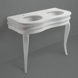 Раковина для ванной Simas Lante подвесная/накладная 120х54 см фаянс белый LA12