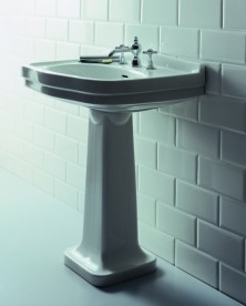 Раковина для ванной Simas Londra на пьедестал 68х51 см фаянс белый LO 924