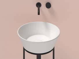 Раковина для ванной Simas Wave  Ø 42 см фаянс белый WA 01