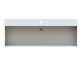 Раковина для ванної Snail Флорида 101,5х43,5 см ливарний мармур білий 168