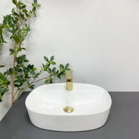 Раковина для ванной VBI AGORDO M 50x38 см керамика белый VBI-014904