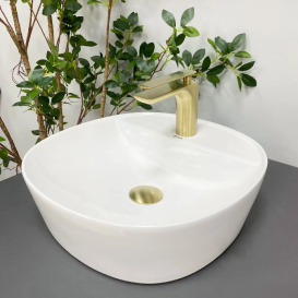 Раковина для ванной VBI AGORDO S 40x40 см керамика белый VBI-014903