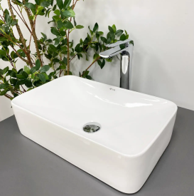 Раковина для ванної кімнати VBI ALIANO 48,5x29,5 см кераміка білий VBI-012602