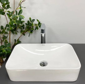 Раковина для ванної кімнати VBI ALIANO 48,5x29,5 см кераміка білий VBI-012602