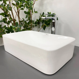 Раковина для ванної кімнати VBI ALIANO 48,5x29,5 см кераміка білий VBI-012602