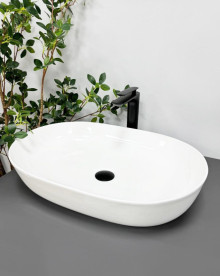 Раковина для ванної кімнати VBI Andria 61x42,5 см кераміка білий VBI-011700