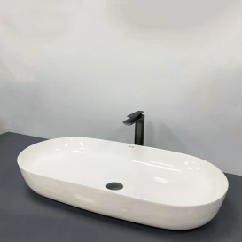 Раковина для ванної кімнати VBI Andria 81x41 см кераміка білий VBI-011701