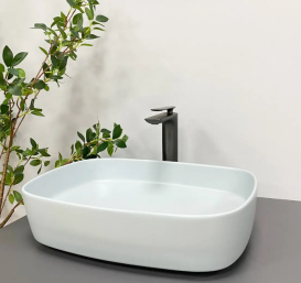 Раковина для ванной VBI AOSTA 49,5x37,5 см керамика дымчатый синий VBI-013702