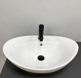 Раковина для ванной VBI Arona 59,5×40 см керамика белый VBI-012620