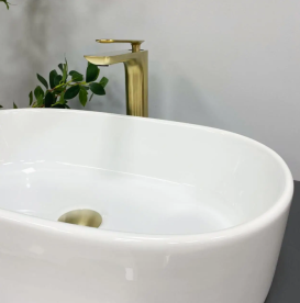 Раковина для ванної кімнати VBI AVERSA 56x35,5 см кераміка білий VBI-014200