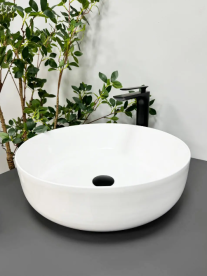 Раковина для ванної кімнати VBI Bari 46x46 см кераміка білий VBI-011600