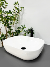 Раковина для ванной VBI Bergamo 50,5x40,5 см керамика белый VBI-012500