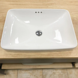 Раковина для ванної кімнати VBI BITETTO 58,5x42 см кераміка білий VBI-018016