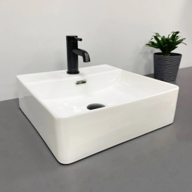 Раковина для ванной VBI BITONTO S 41x42 см керамика белый VBI-015702