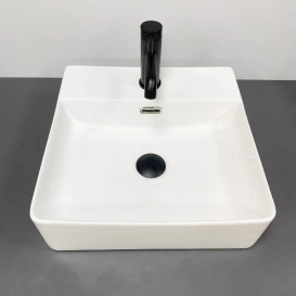 Раковина для ванной VBI BITONTO S 41x42 см керамика белый VBI-015702