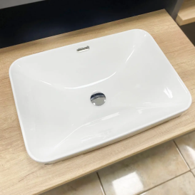 Раковина для ванної кімнати VBI BITRITTO 57x40 см кераміка білий VBI-018024