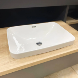 Раковина для ванної кімнати VBI BITRITTO 57x40 см кераміка білий VBI-018024