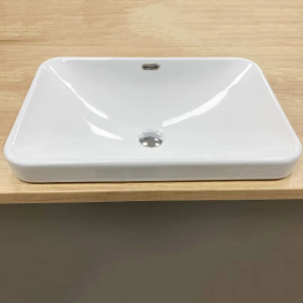 Раковина для ванной VBI BITRITTO M 60x41 см керамика белый VBI-018025