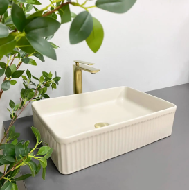 Раковина для ванной VBI BRESCIA 51x34,5 см керамика бежевый матовый VBI-013902