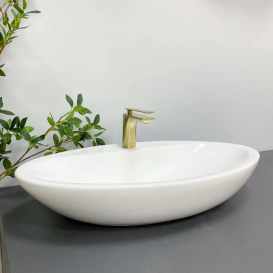 Раковина для ванної кімнати VBI CESENA 73x41 см кераміка білий VBI-015501