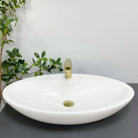 Раковина для ванної кімнати VBI CESENA 73x41 см кераміка білий VBI-015501